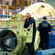 Illustration for article titled These Riveting Photos Show How Russias Su-34 Fullback Fighter-Bombers Get Built